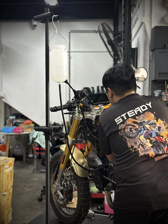 Portable Auxiliary Tank for Fuel-Injected Systems