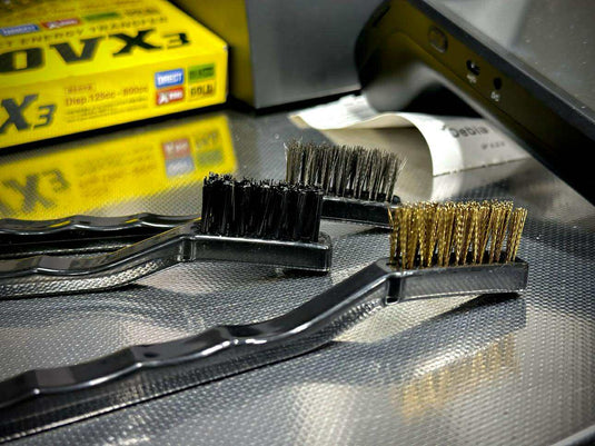 Miniature Wire Brush Set (3-pc)