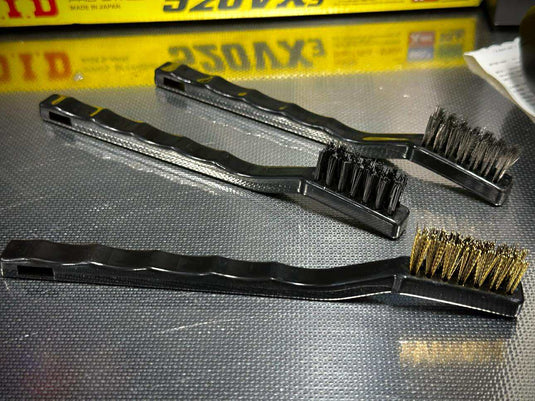 Miniature Wire Brush Set (3-pc)