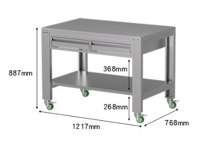 Load image into Gallery viewer, Stainless Steel Workbench (With Drawers)
