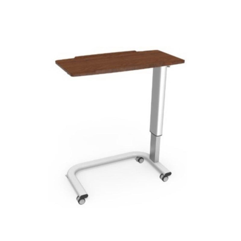 Load image into Gallery viewer, Wooden Texture Overbed Table on Castors
