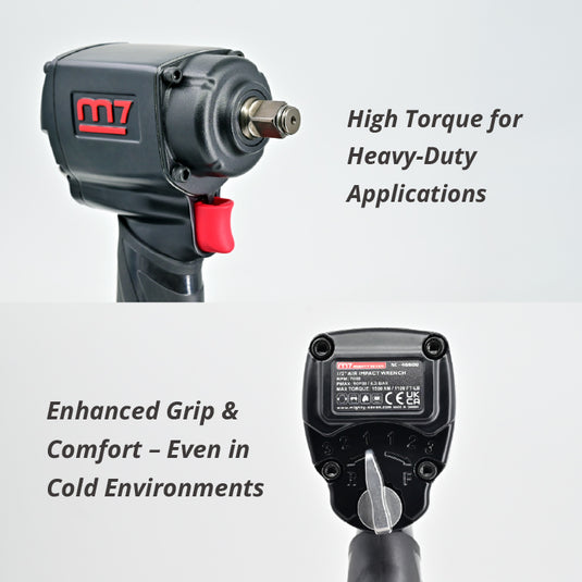 1/2"Dr_Air Impact Wrench, Jumbo Hammer