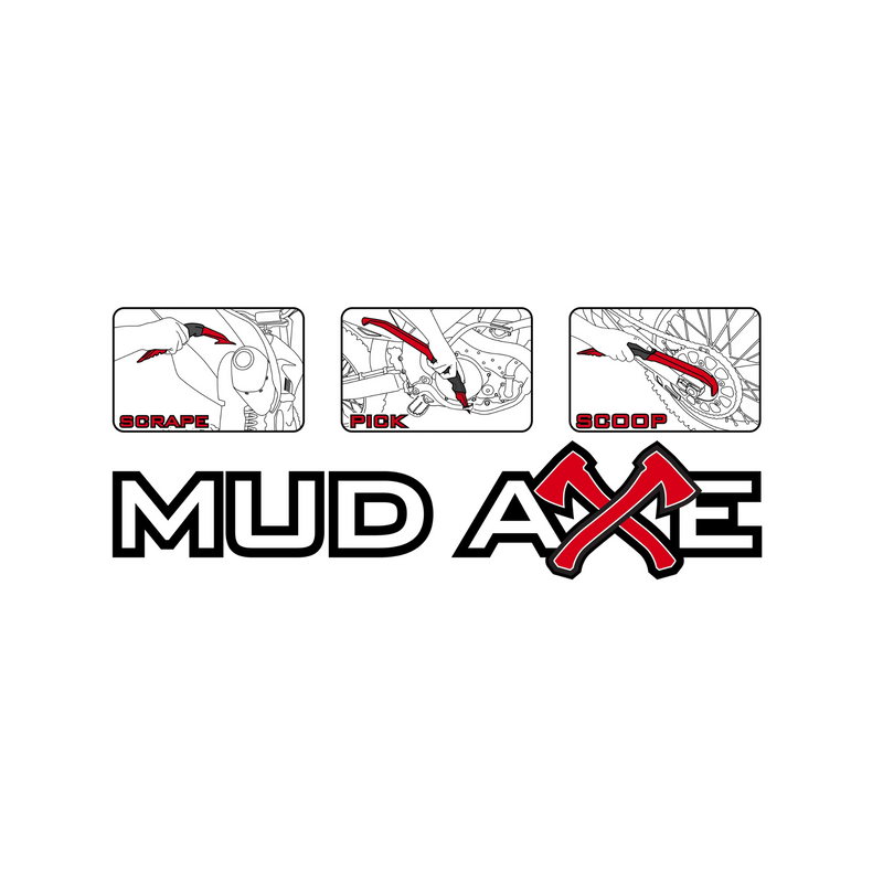Load image into Gallery viewer, MudAxe - Premium Powersports Mud Scraper
