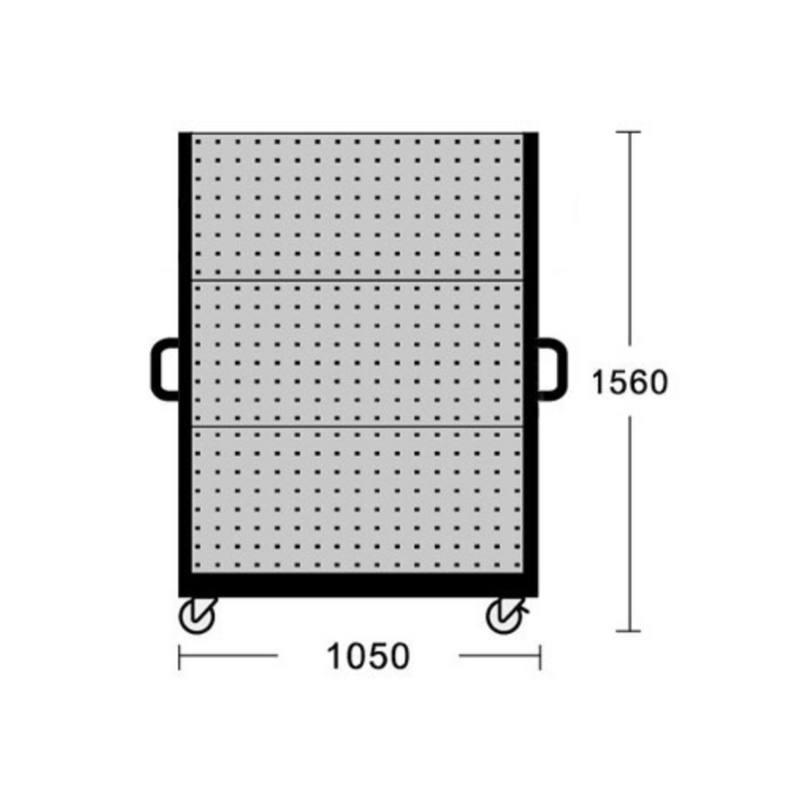 Sim Lim Rack Moveable Movable Hanger Rack (Full Perforated) – SIMZ Werkz
