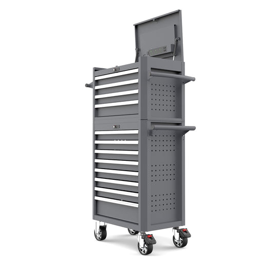 12-Drawer Digit Lock Tool Cabinet with 359pcs Professional Tools Set