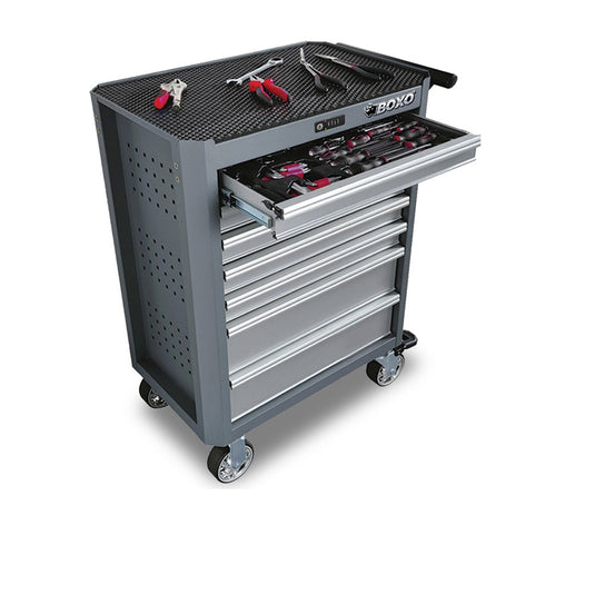 7-Drawer Digit Lock Tool Cabinet with 222pcs Professional Tools