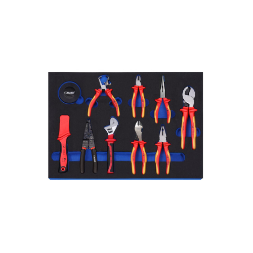Load image into Gallery viewer, 35 Pcs - Electrician Maintenance Tool Assortment Set for Hybrid Cars, 2 x 3/3 System Insert
