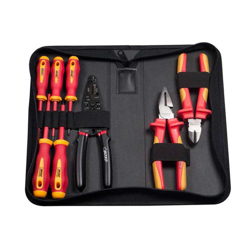 8 pcs Insulated VDE Tool Set w/ Pouch Bag - SIMZ Werkz