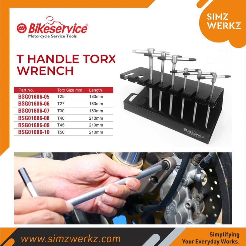 Load image into Gallery viewer, 6 Pcs T-Handle Torx Wrench Set with A Stand
