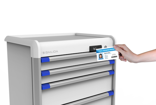 EX Procedure Cart with Proximity Lock