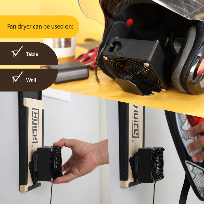 Load image into Gallery viewer, Portable Hanger Dryer with USB Fan (3700RPM)

