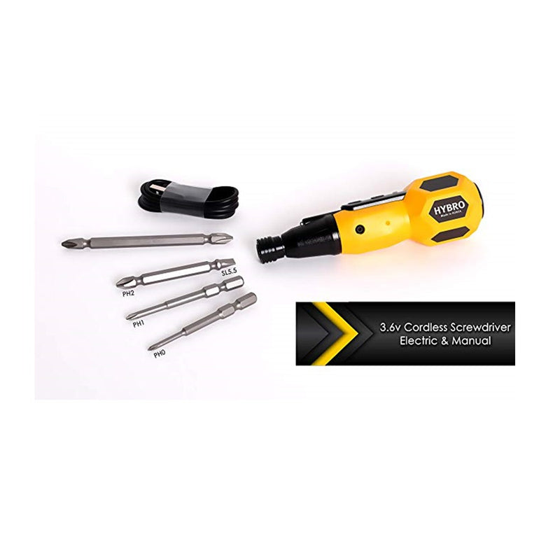 Load image into Gallery viewer, HYBRO USB Rechargeable Cordless Screwdriver - SIMZ Werkz
