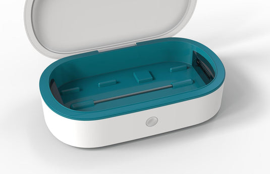 UV Sterilizer Box With Wireless Charger (White Green) – SIMZ Werkz