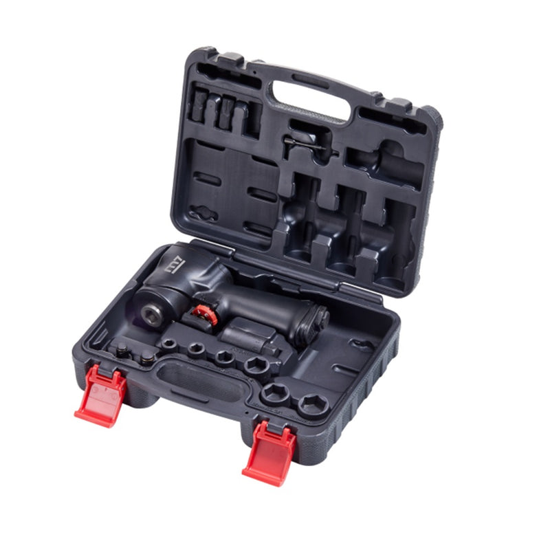Load image into Gallery viewer, 3/8&quot; &amp; 1/2” 14pcs Air Impact Wrench Set, 600ft-lb
