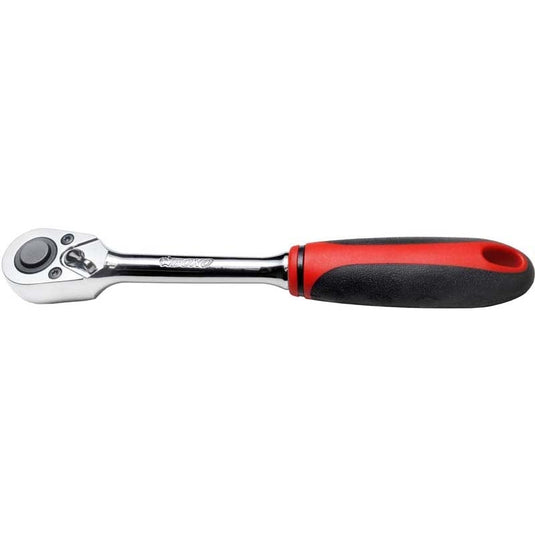 3/8" 72T Reversible & Quick Release Ratchet with Soft Grip