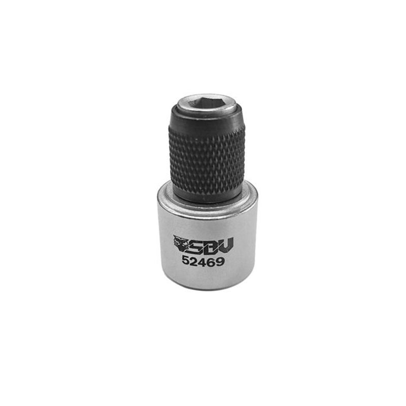 Load image into Gallery viewer, 3/8&quot; Dr. Locking 1/4&quot; Hex Bit Socket Holder
