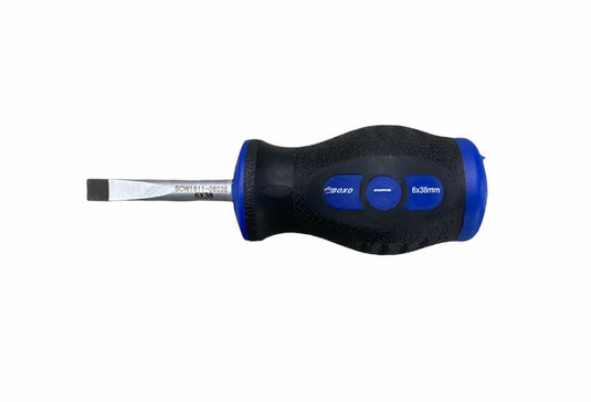 Stubby Slotted Screwdriver 6 x 38mm