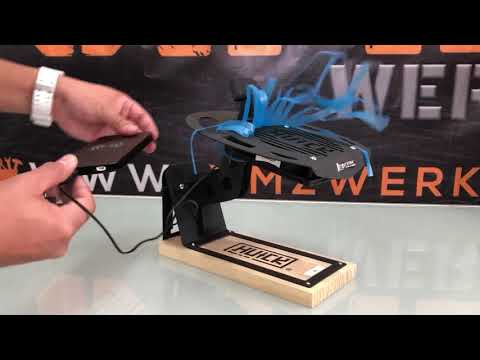 Helmet Rack with USB Fan (3000 RPM)