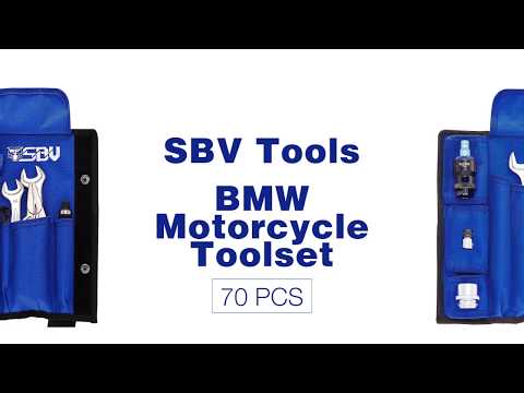 Load and play video in Gallery viewer, BMW Motorcycle Toolset - 70 pcs
