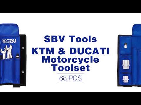 Load and play video in Gallery viewer, KTM Motorcycle Toolset - 68 pcs
